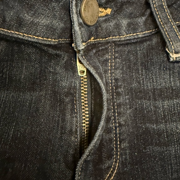 ✨ PAIGE Kylie Crop Jeans Women’s Size 30 – Dark Wash Stretch Denim - Picture 8 of 10